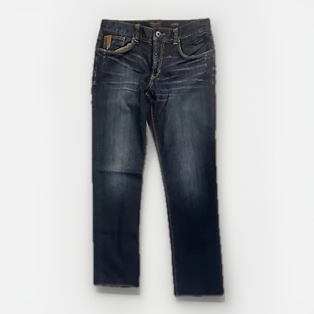 Outpost Makers Jeans Men's 33x34 Blue Original Bootcut Denim Stretch